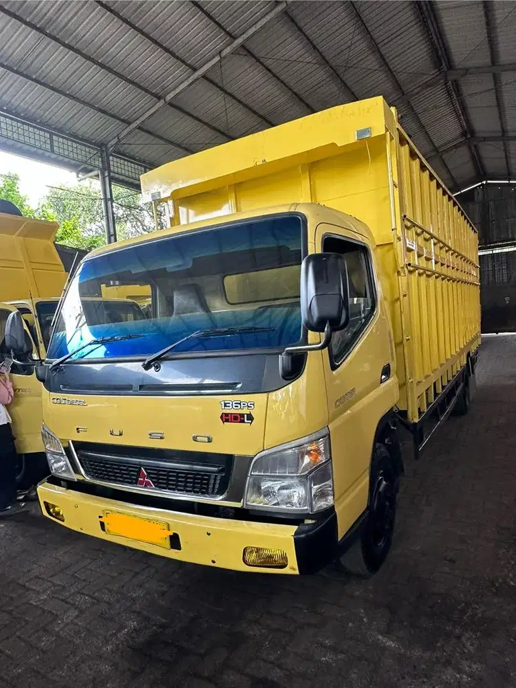 Mitsubishi Canter Ps136HDL 2017 Panjang 6,4 meter BAK BESI JUMBO