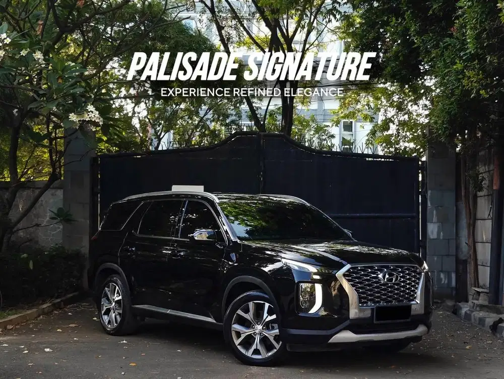 Hyundai Palisade Signature Solar Diesel 2.2D 2021 Black On Red