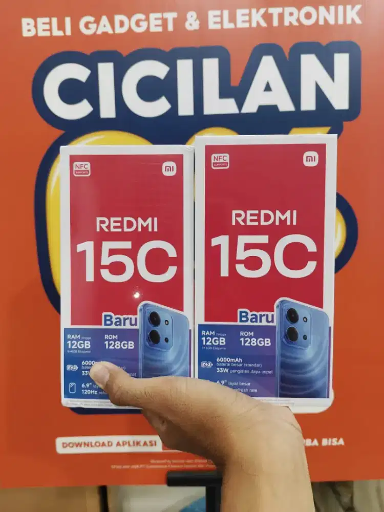 Redmi 15c 6/128 baru