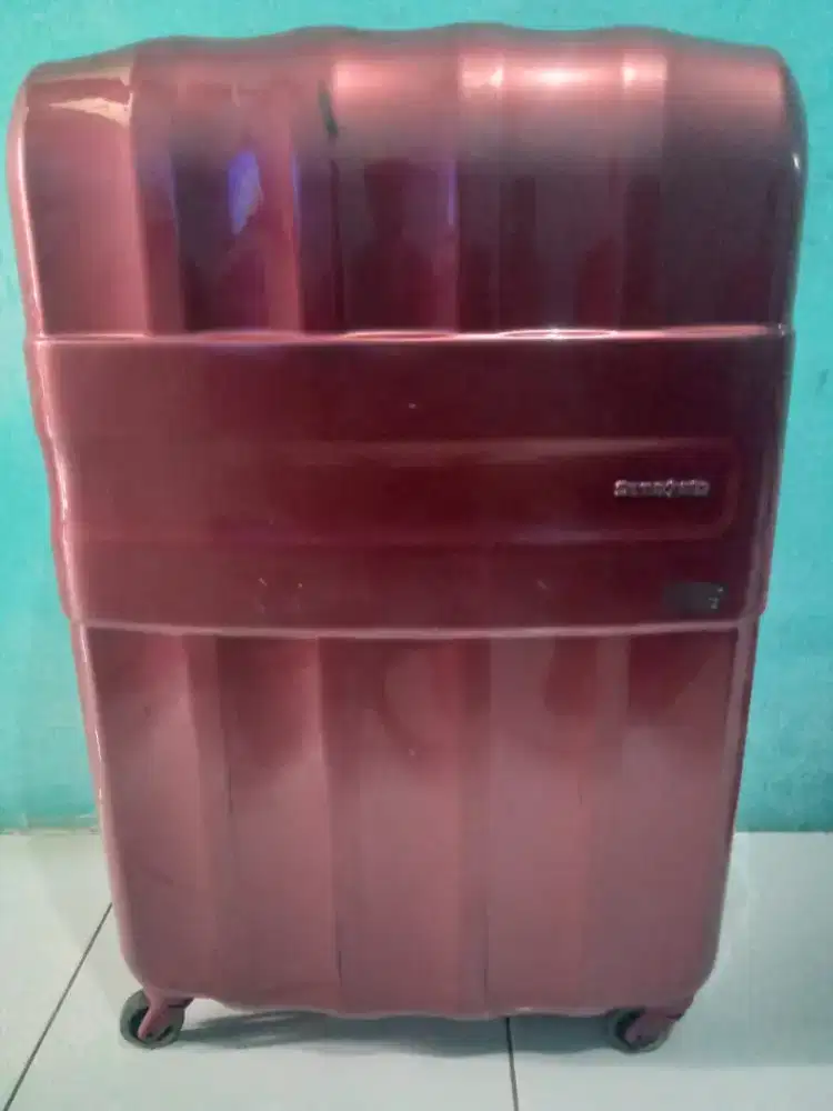 Koper Samsonite spinner tipe Armet size large 28 inchi