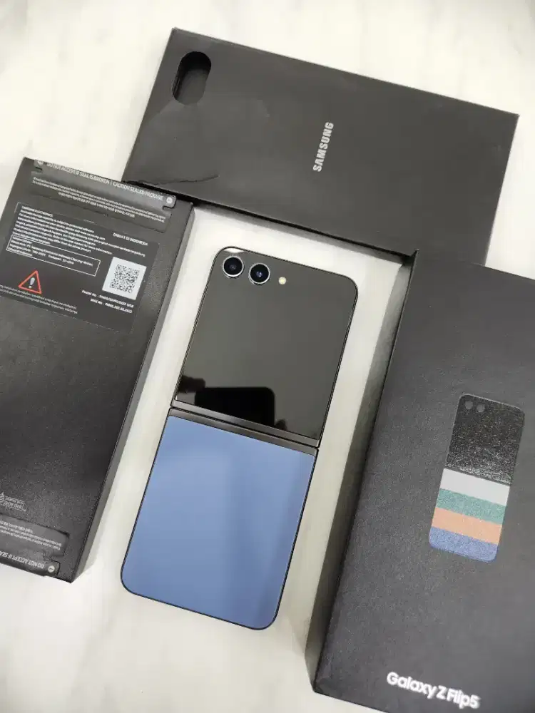SAMSUNG GALAXY Z FLIP 5 8/512GB BLUE GARANSI RESMI EX SEIN