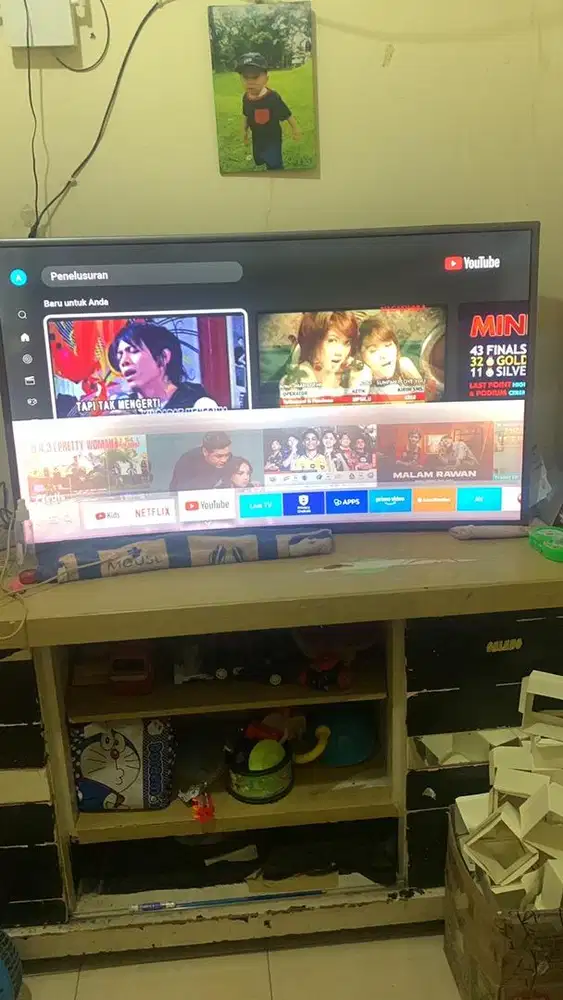 Tv samsung curved