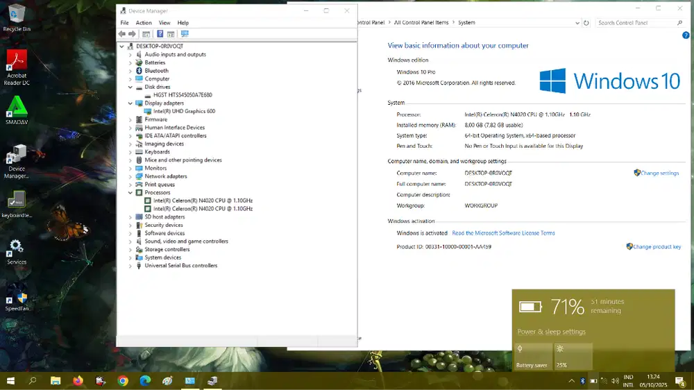 AXIOO 14H N4020 8GB Full HD Laptop SLIM BerGaransi BACA Deskripsi
