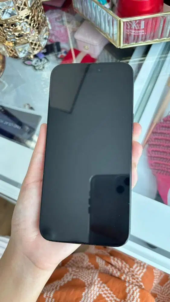 iphone 15 pro max bekas mulus kamera ciamik, baterai awet,harga miring