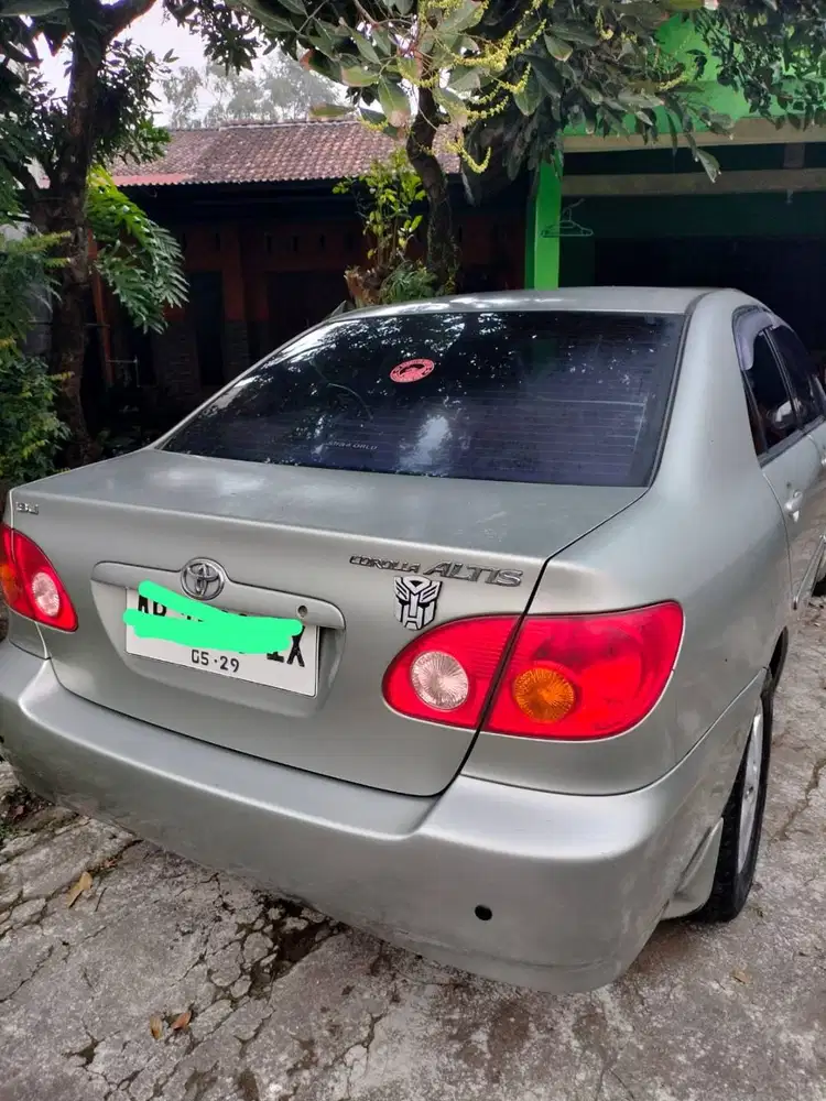 Corrolla Altis 2003 AB Sleman