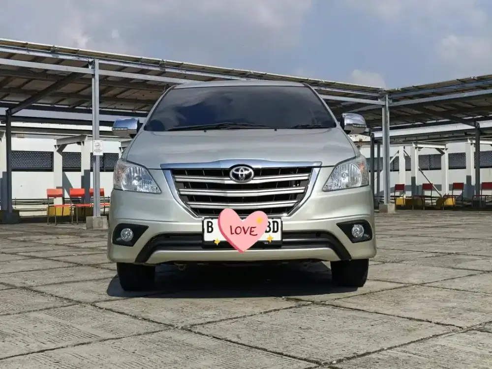TOYOTA KIJANG INNOVA G BENSIN AT 2013/PAJAK  11-2025