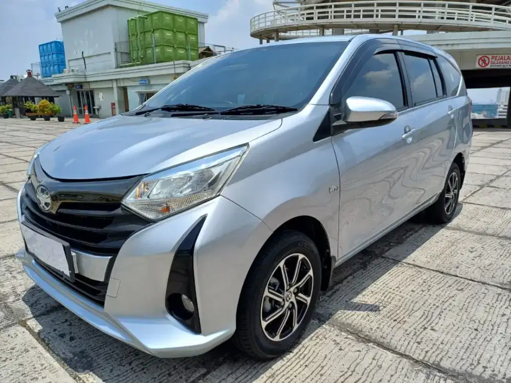 Toyota Calya 2021 AT G km 5 rb antik kayak baru