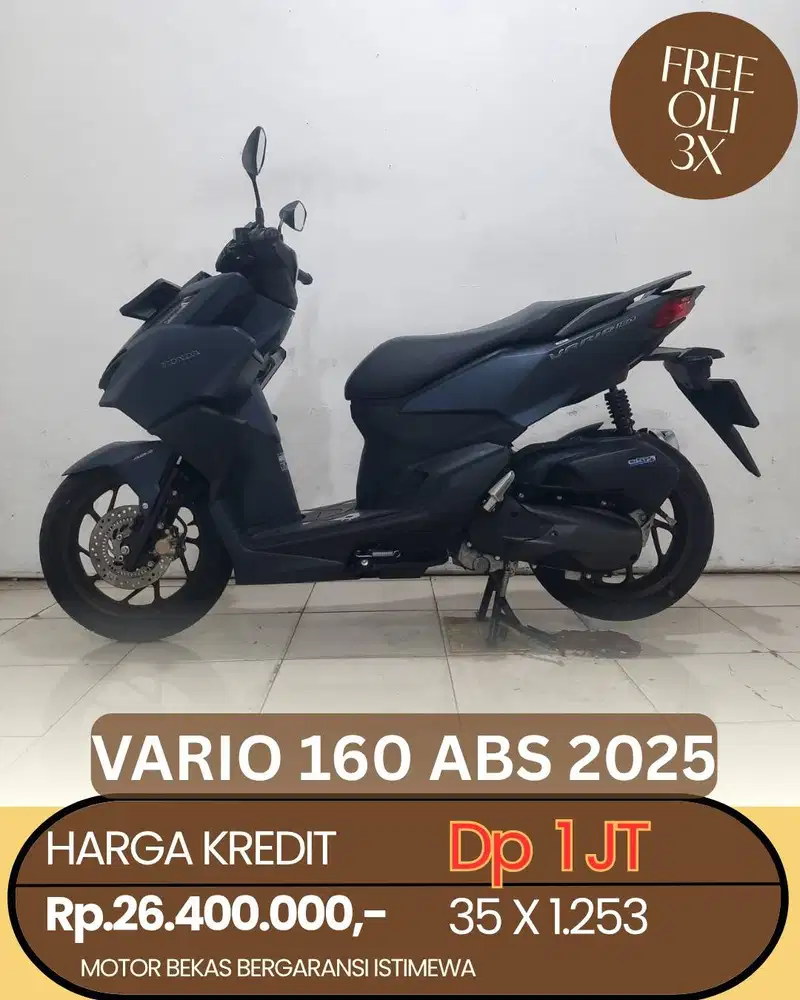tukar tambah motor tahun lama dengan vario 160 abs, bisa banget!!