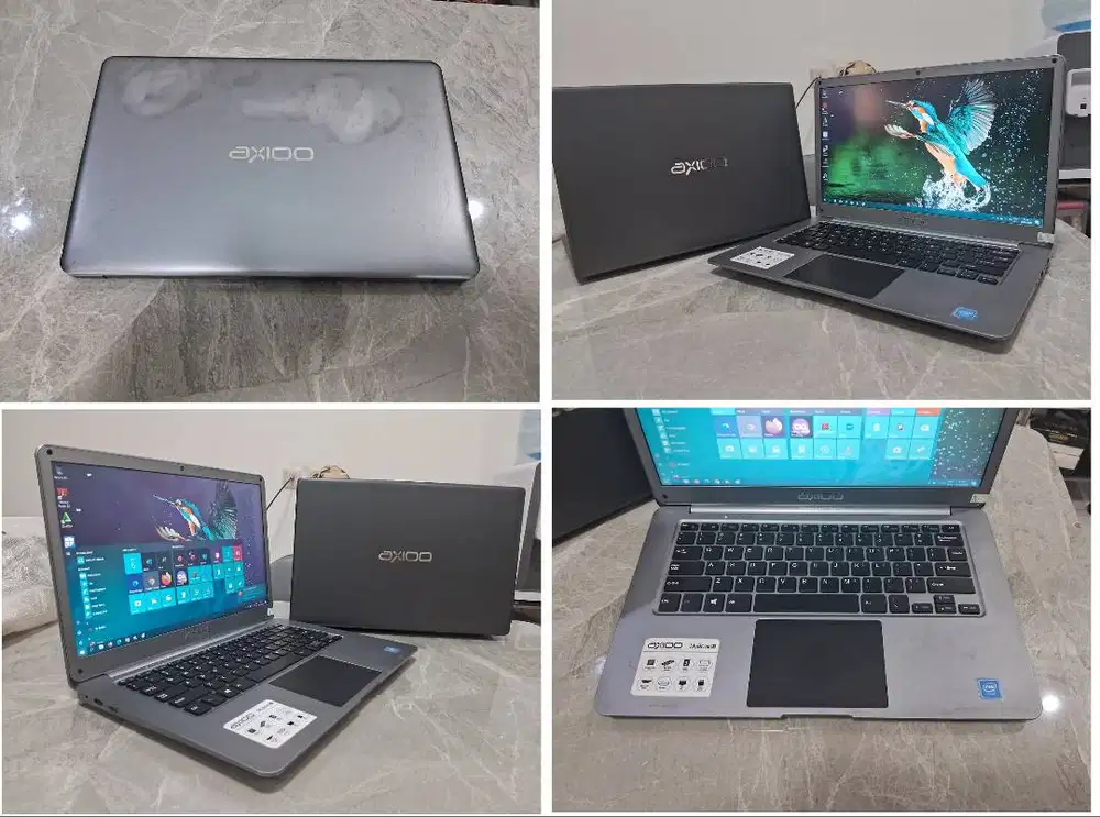 Laptop AXIOO 14 3GB SSD Full HD SLIM Batre KUAT BerGaransi Toko Fisik
