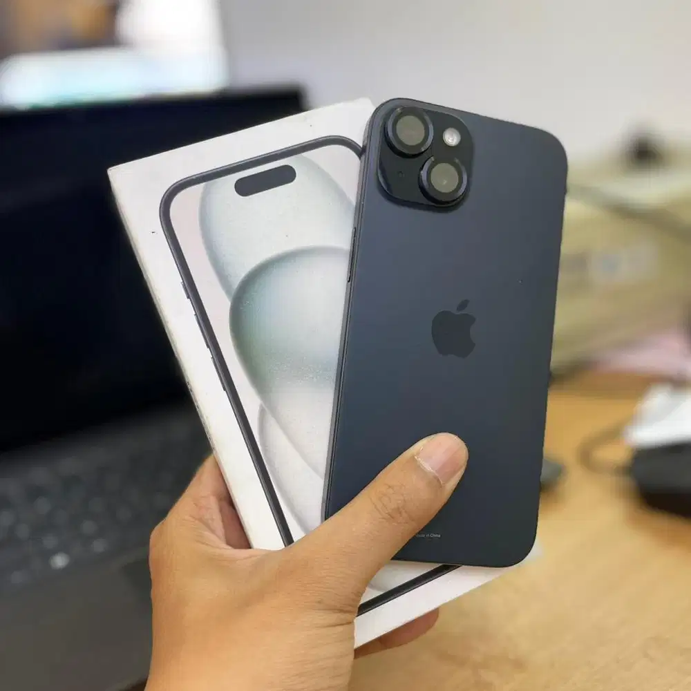 iPhone 15 128Gb ex Resmi iBox Garansi On Januari 2026