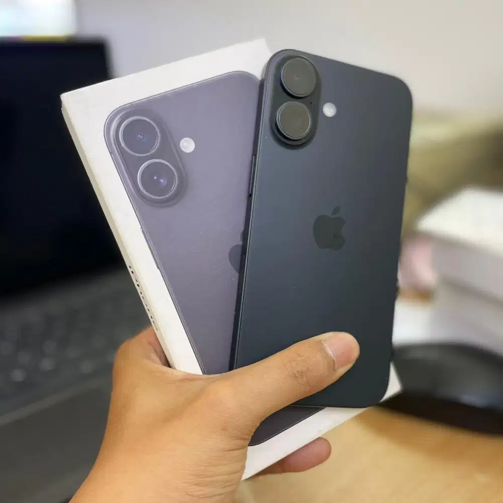 iPhone 16 128Gb ex Resmi iBox Garansi On September 2026