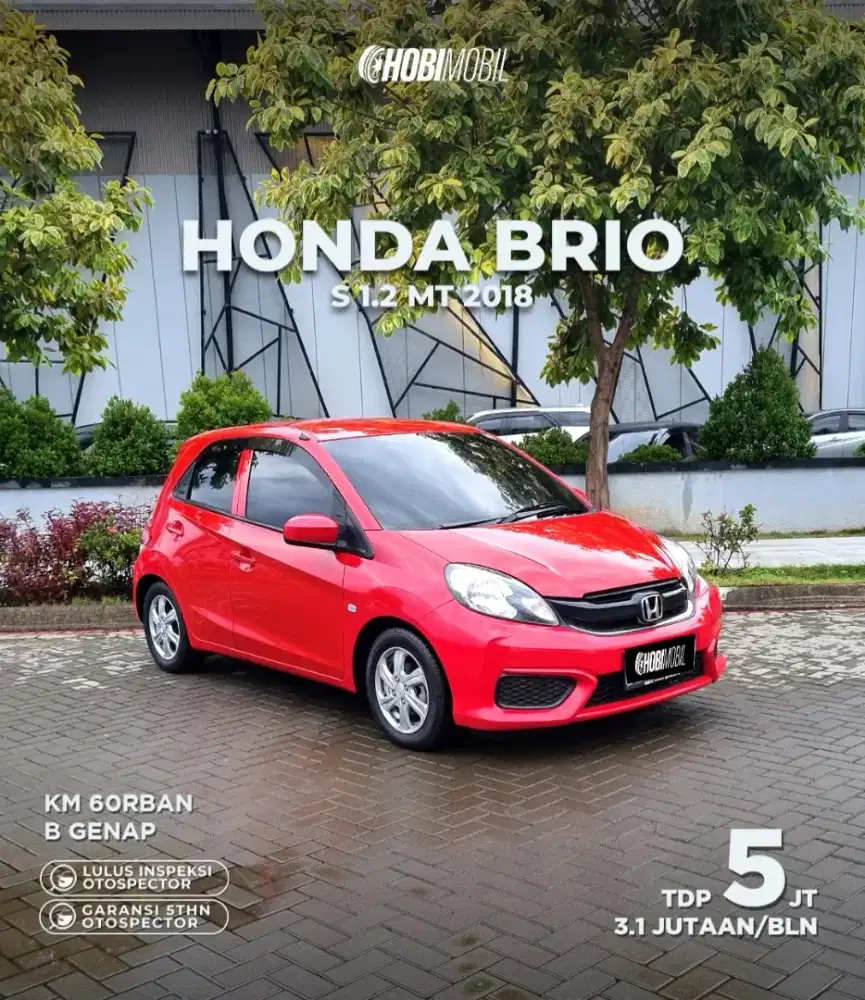 Honda Brio S 1.2 MT Thn 2018
