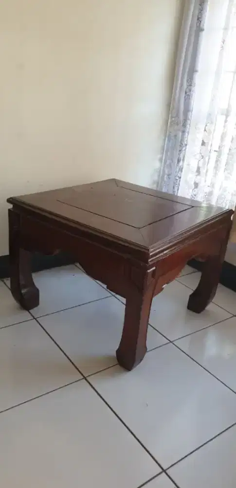 Meja jati Japanese style
