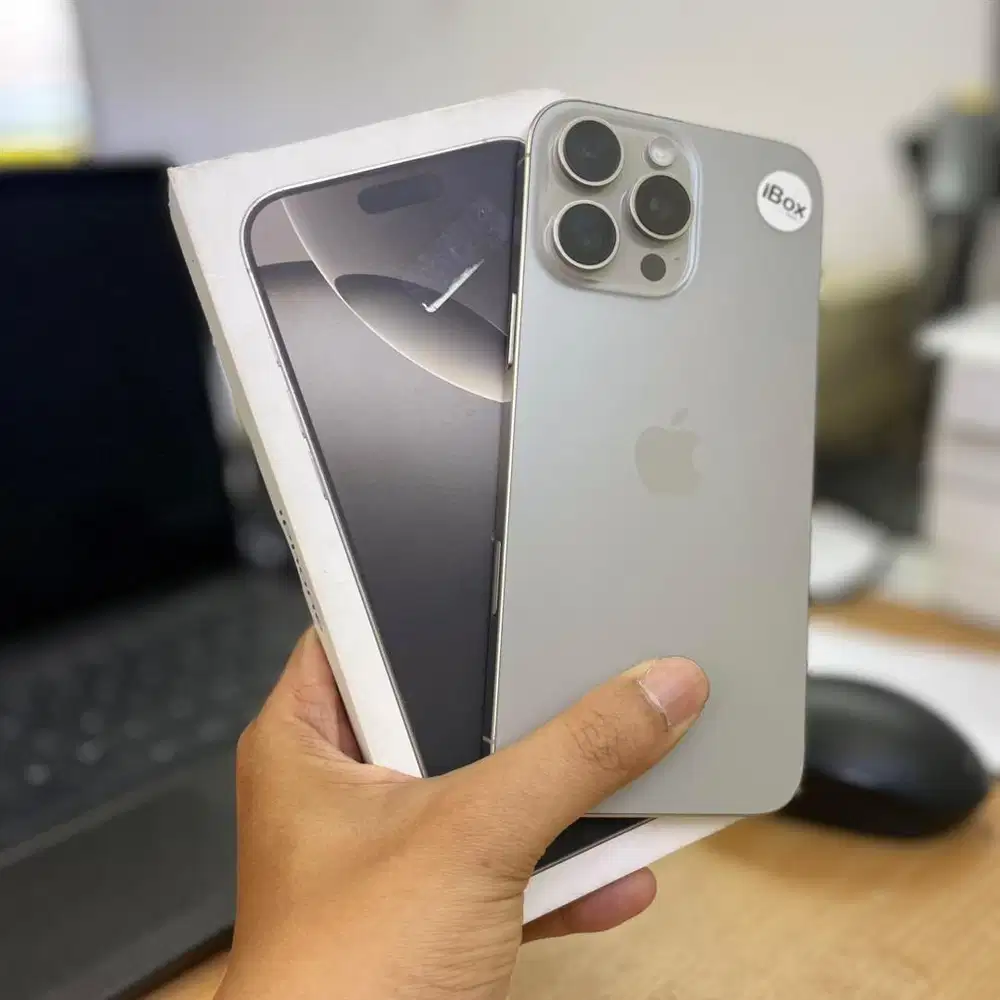 iPhone 16 Promax 256Gb ex Resmi iBox Garansi On Mei 2026