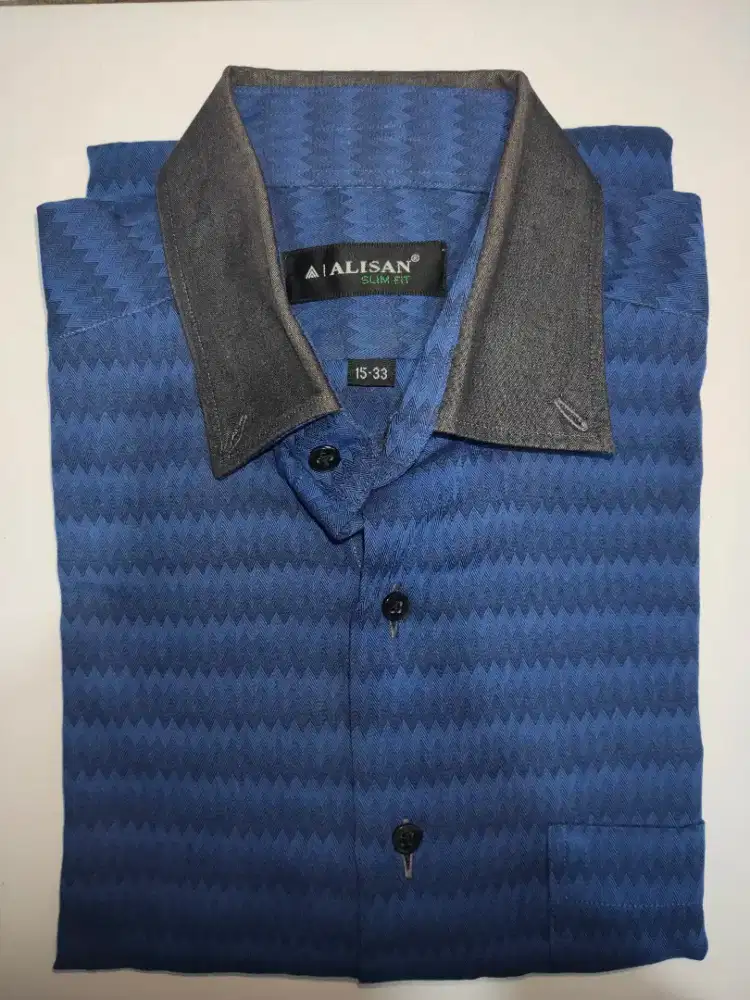 KEMEJA LENGAN PANJANG ALISAN [SLIM FIT]