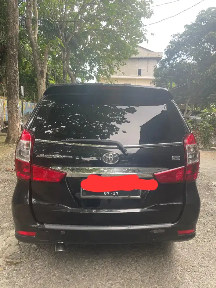 Avanza tipe G manual th 2017