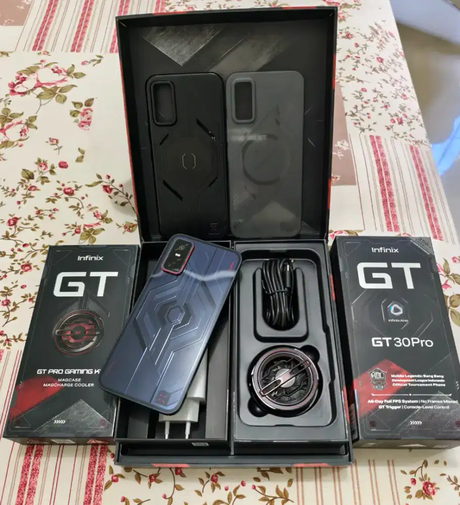 Infinix Gt 30 Pro (Ram 8+8/256Gb) Fullset Original mlus kayak baru