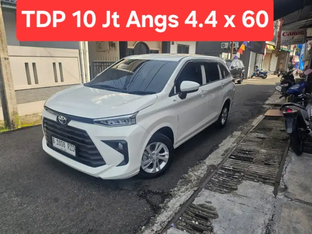 TDP 10 Jt Angs Termurah All New Avanza E 2024 Manual Putih Low Km