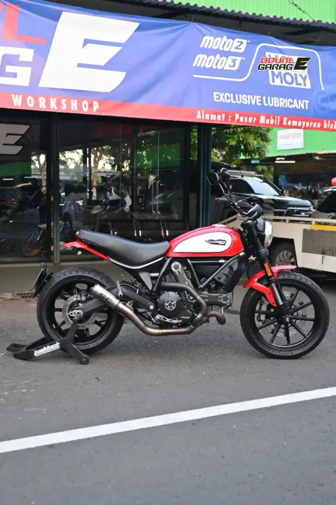 DUCATI SCRAMBLER 800 2019 MERAH LIKE NEW FULL PAPER