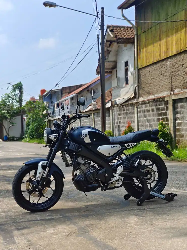 YAMAHA XSR 155 BIRU 2022 KM RENDAH PAJAK PANJANG SIAP GAS