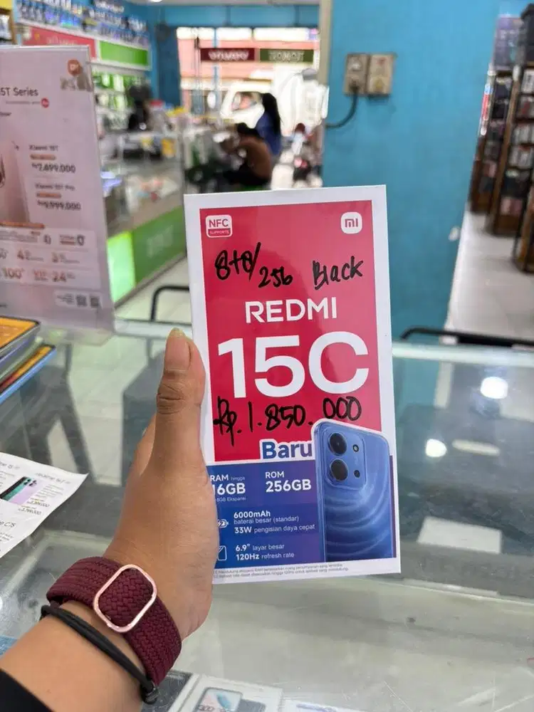 PROMO REDMI 15C RAK 16/256