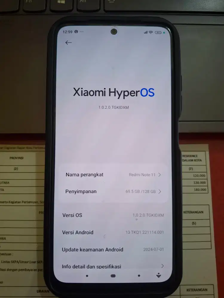 Dijual Redmi Note 11 Blue