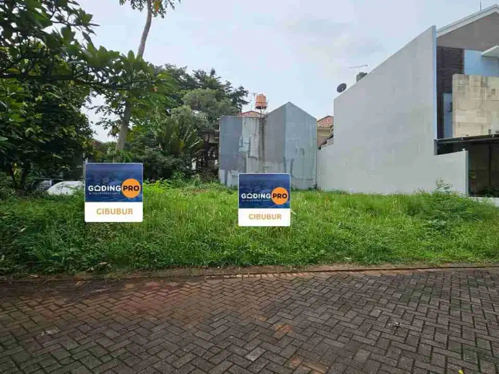 Di Jual kavling Posisi Hoek Dalam Cluster di Raffless Hills Cibubur