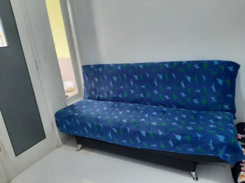 Sofa bed siap pakai