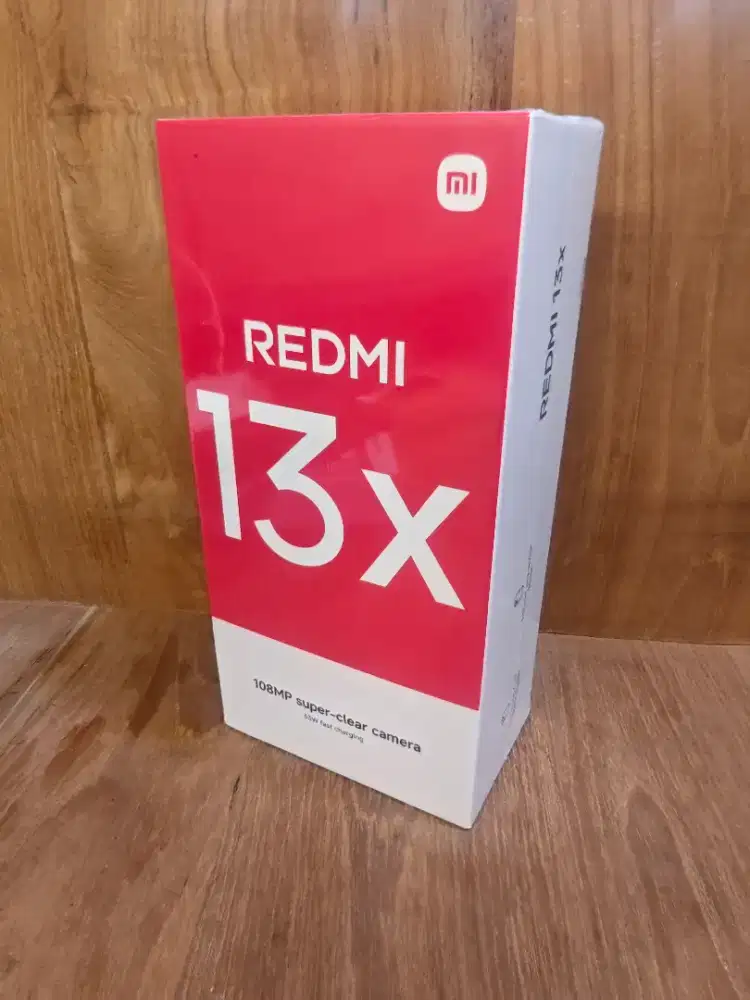 Redmi 13x 8/256 baru/ open dos/ hitam