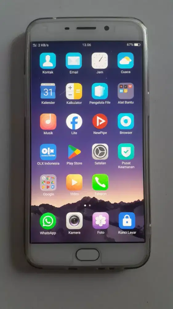 Oppo f1 plus /x9009 hp saja ram 4/64 layar amoled