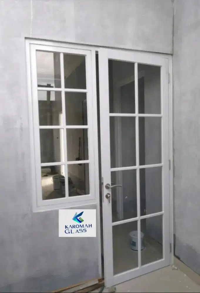 Jual kusen aluminium murah anti rayap bisa custom lokasi dijatikramat