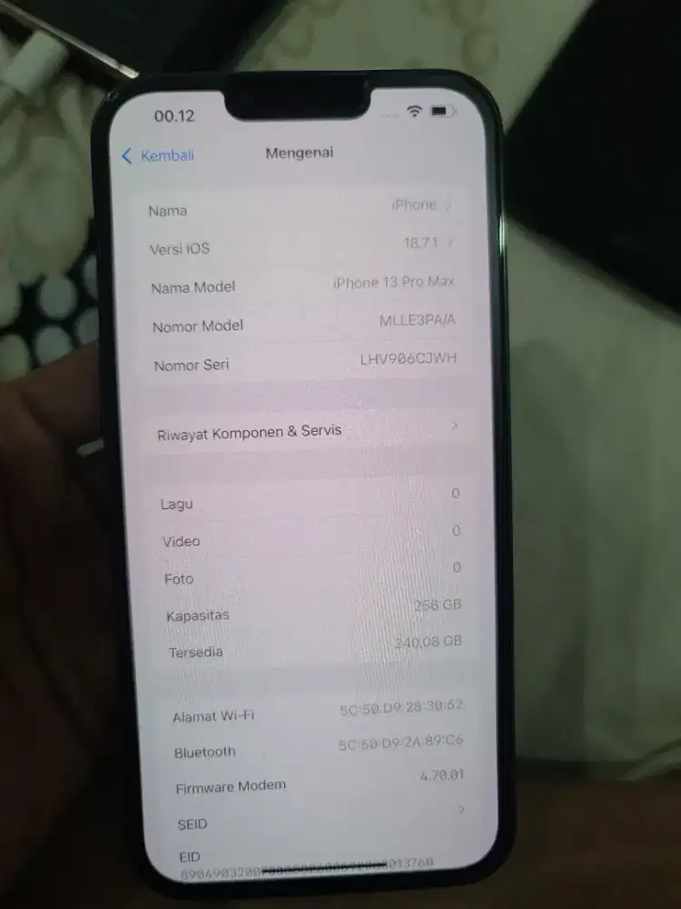 Iphone 13 promax 256gb ibox