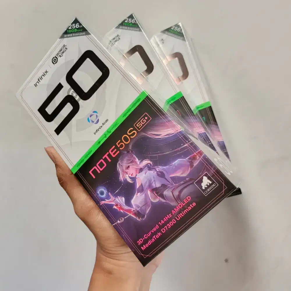 Infinix note 50S 5G+ 8/256 new ( setara redmi 14 hot 60 pro plus )