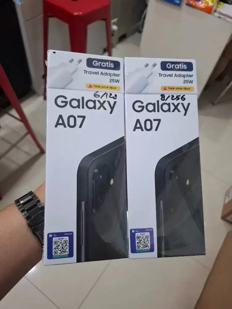 NEW SAMSUNG A07 8/256GB ORI GARANSI RESMI