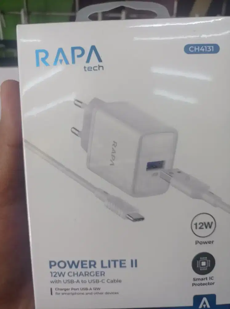 Travel Charger Type-C RAPATech Power Lite II CH4131