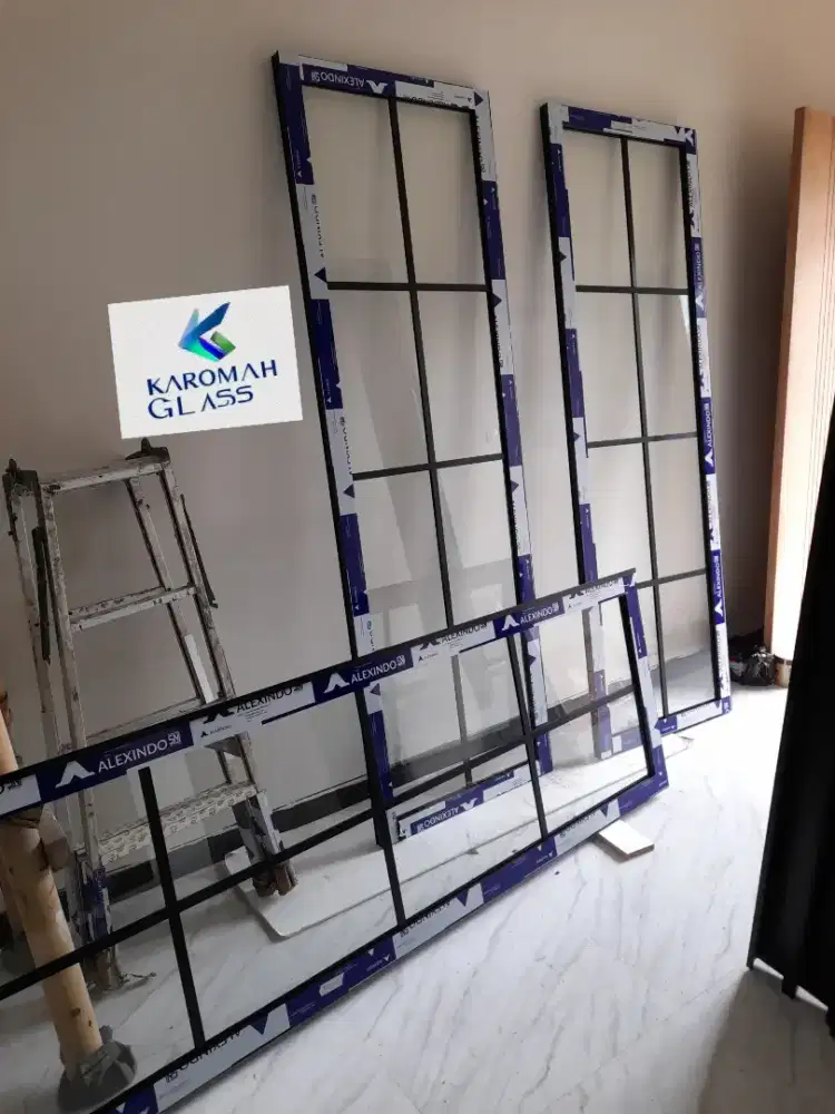 Jual kusen aluminium pintu jendela bisa custom lokasi jatikramat