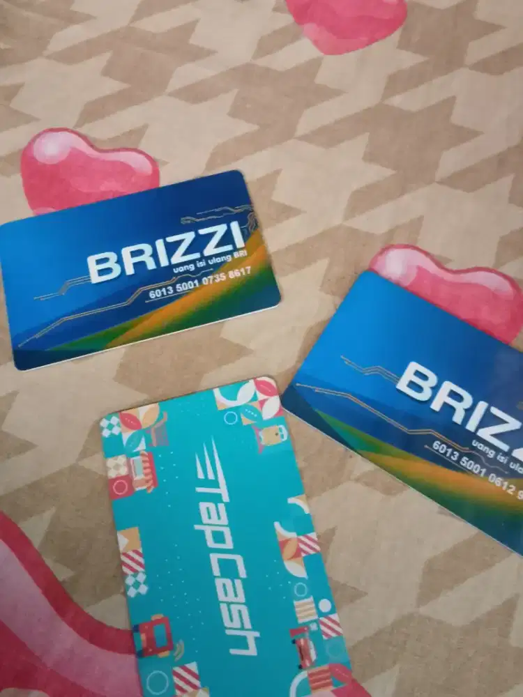 Kartu TAPCASH BNI & BRIZZI BRI