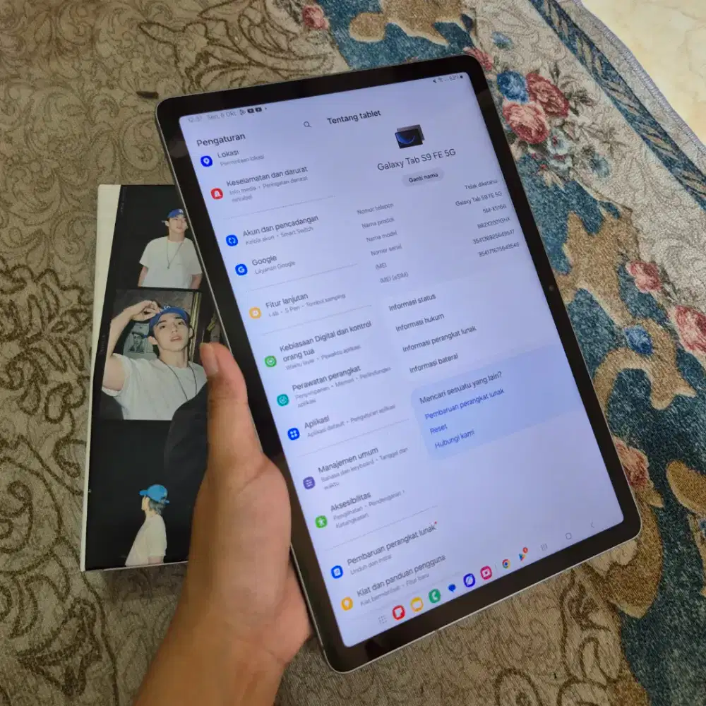 Samsung Tab S9 FE 5G 6/128gb Unit only