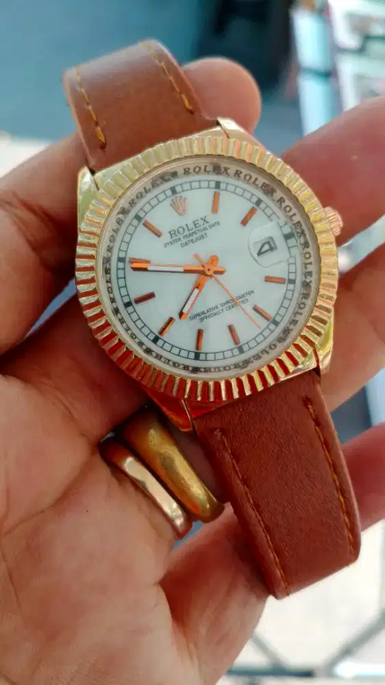 Jam Rolex batre japan
