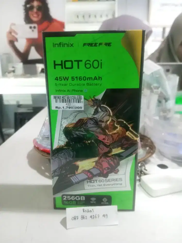 INFINIX HOT 60I 8/256 | ATLANTIS DAHSYAT