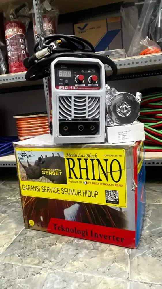 MESIN LAS MIG MMA 130A 900WATT RHINO
