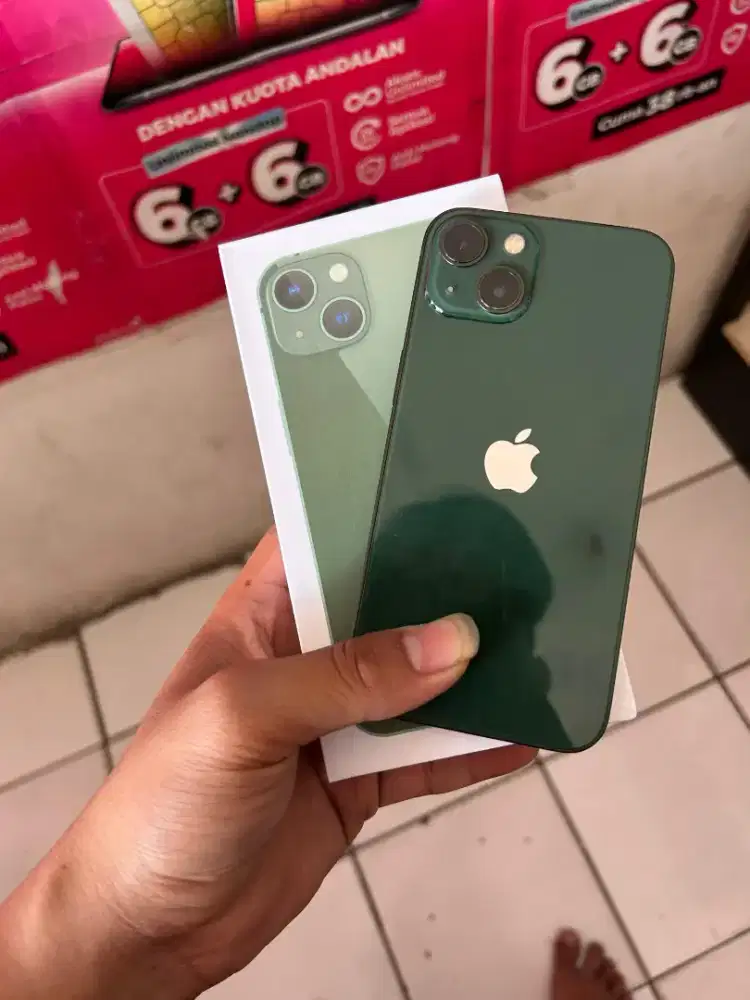 Iphone 13 256Gb ex inter bekas baik