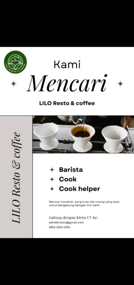 Loker Lilo Resto & coffee