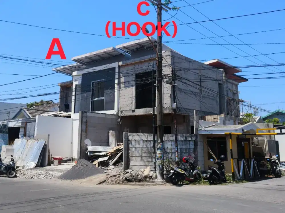 SISA 2 UNIT RUMAH BARU GRESS PERUMAHAN SEMOLOWARU DEKAT MERR, SEKOLAH, KAMPUS, dsb