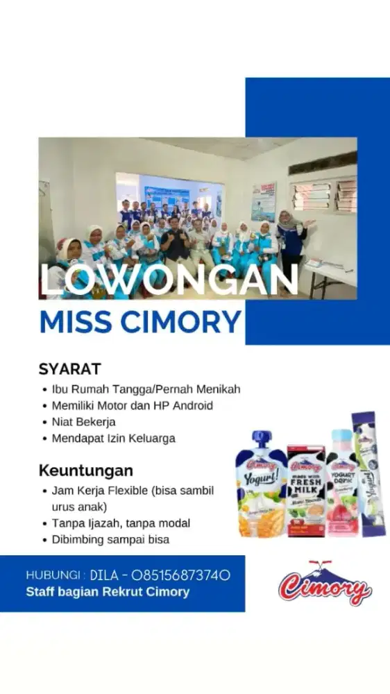 DIBUTUHKAN SEGERA