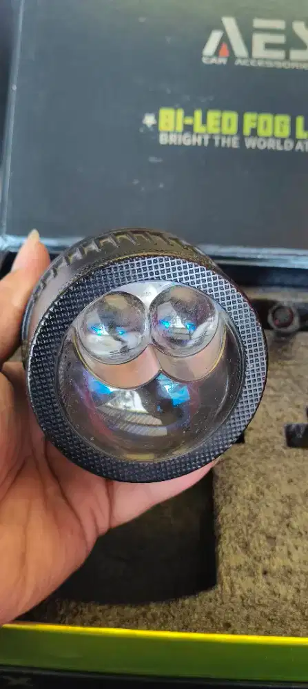 AES double laser 3in Biled foglamp mobil