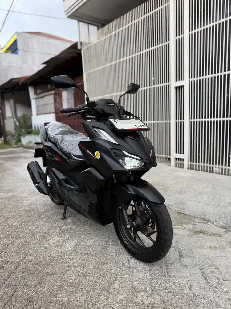 KM 125‼️ Honda New Vario 160 Keyless Hitam Tahun 2024 BLN 12 2025