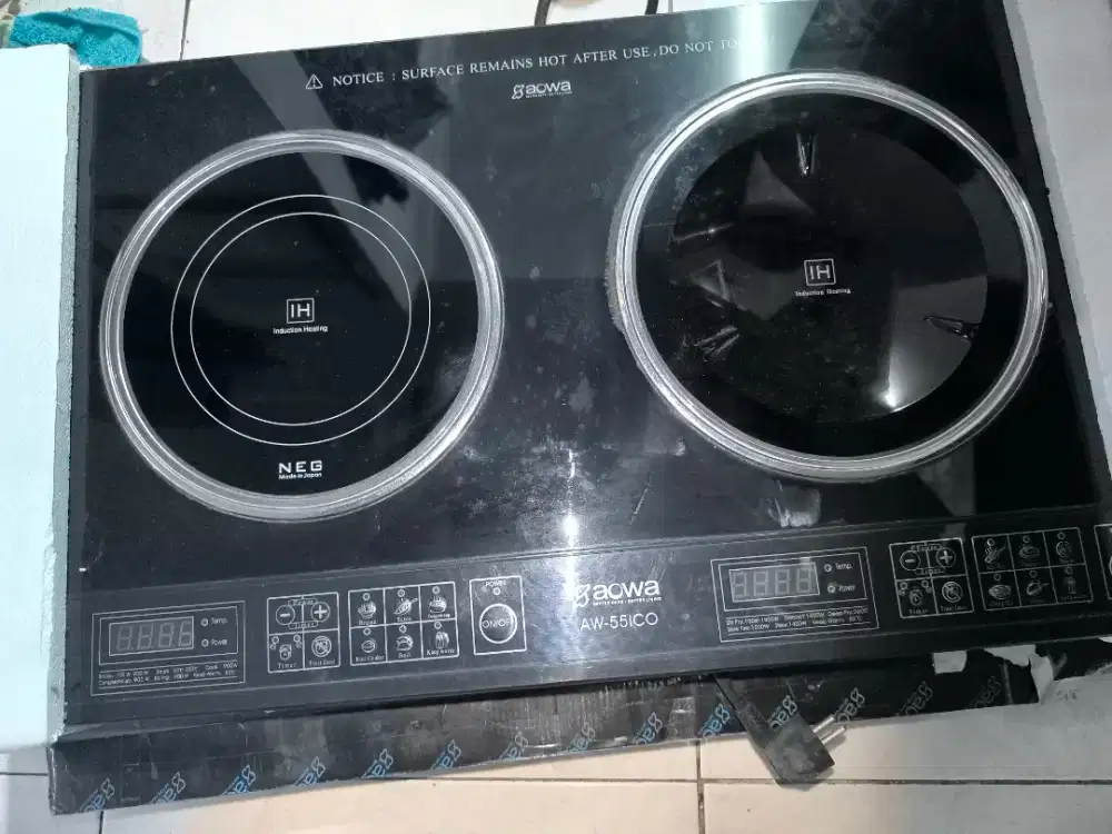 Kompor induksi 2 tungku