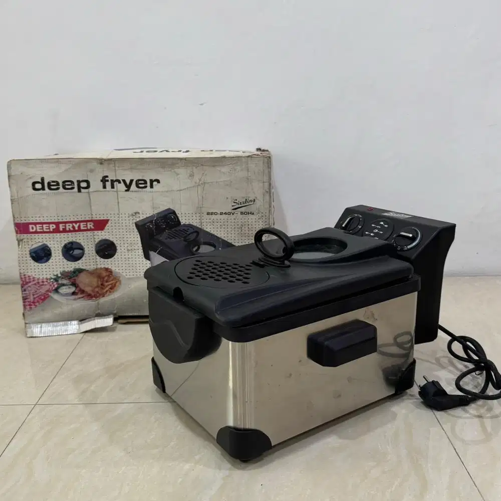 DEEP FRYER BARU BELUM PERNAH DIGUNAKAN