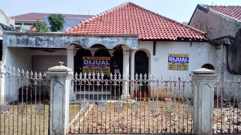 Jual Cepat, luas tanah 230m2, Jalan Panjang, Lokasi strategis